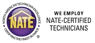 NATE Certified Trained HVAC Technicians